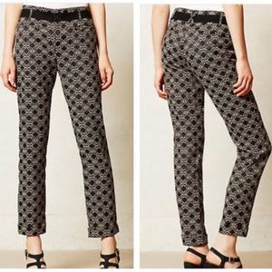 Cartonnier Charlie Geo Print Jacquard Ankle Pant